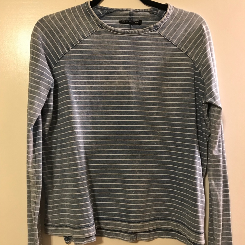 Rag & Bone striped long sleeve tee Size XS